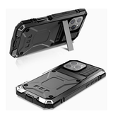 iPhone 16 Pro | <AAA>iPhone 16 Pro - R-JUST™ Safeguard Vandtæt 360°Cover - Sort - DELUXECOVERS.DK