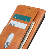 iPhone 15 Pro | iPhone 15 Pro - Retro Diary Læder Cover Etui M. Pung - Brun - DELUXECOVERS.DK