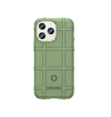 iPhone 15 Pro Max | iPhone 15 Pro Max - RUGGED SHIELD™ Stødsikkert Håndværker Cover - Grøn - DELUXECOVERS.DK