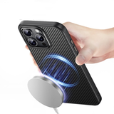 iPhone 16 Pro Max | <AAA>iPhone 16 Pro Max - DeLX™ Full Carbon Cover - MagSafe Kompatibel - DELUXECOVERS.DK