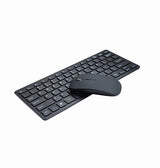 Tastatur | X5 Bluetooth Tastatur & Mus Kombo (Engelsk layout) - Sort - DELUXECOVERS.DK