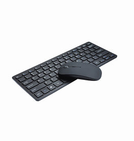 Tastatur | X5 Bluetooth Tastatur & Mus Kombo (Engelsk layout) - Sort - DELUXECOVERS.DK