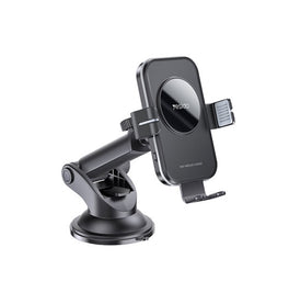 Mobilholder | Mobilholder m. Trådløs Oplader til Bil - 15W - YESIDO® - DELUXECOVERS.DK
