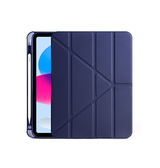 iPad 10.9" (2022) | iPad 11" (2025) / iPad 10.9" (2022) - LUX™ Multi-Fold Silikone Cover - Navy - DELUXECOVERS.DK