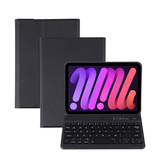 iPad Mini 6 | iPad Mini 6/7 (2021/2024) - TIMBRE™ Cover M. Trådløs Tastatur - Engelsk Layout - Sort - DELUXECOVERS.DK