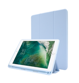 iPad 6 | iPad 6 9.7" (2018) - LUX™ Silikone Tri-Fold Cover - Babyblå - DELUXECOVERS.DK