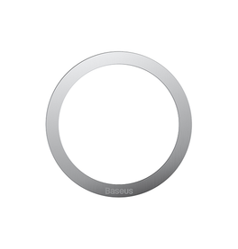 Tilbehør | Klistermærke Magnet - MagSafe Ring - Sølv - 2 Stk. - DELUXECOVERS.DK