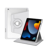 iPad 7/8/9 | iPad 10.2" 7/8/9 (2019/2020/2021) - Akrylisk 360° Cover m. Stander - Lysegrå - DELUXECOVERS.DK