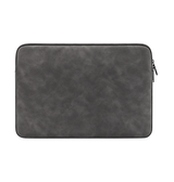 Macbook Sleeve | MacBook Pro 14" - Lambskin Computer Sleeve - Mørkegrå - DELUXECOVERS.DK