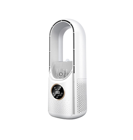 Gadgets | LUX™ Ventilator/Luftfugter m. LED-Lys - Hvid - DELUXECOVERS.DK