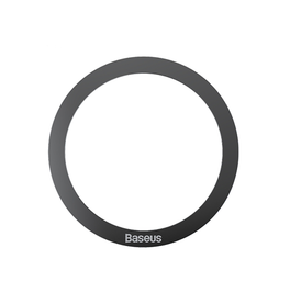 Tilbehør | BASEUS™ | MagSafe Klistermærke Magnet Ring til Mobil - 2 Stk. - Sort - DELUXECOVERS.DK