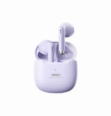In-ear Headset | REMAX | Trådløse Earbuds M. Opladningsetui - Lilla - DELUXECOVERS.DK