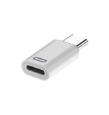 Adapter | USB-C til Lightning Hun - Adapter - Hvid - DELUXECOVERS.DK