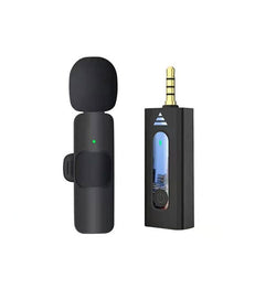 Gadgets | Trådløs Mikrofon m. 3.5mm Reciever - Sort - DELUXECOVERS.DK