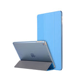 iPad 7/8/9 | iPad 10.2" 7/8/9 (2019/2020/2021) Silk Trifold Silikone Cover - Blå - DELUXECOVERS.DK