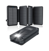 Solcelle Powerbank | Foldbar Solcelle Powerbank 26.800 mAh - 22.5W - SolarCore™ - DELUXECOVERS.DK