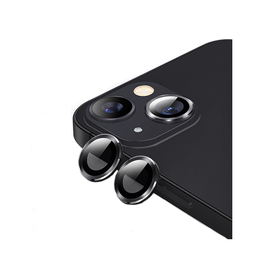 iPhone 14 Max | iPhone 14 Plus - Enkay™ Kameralinse Beskyttelseglas - Sort - DELUXECOVERS.DK