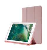 iPad 7/8/9 | iPad 10.2" 7/8/9 (2019/2020/2021) - SoftHue™ Silikone Tri-Fold Cover - Pink - DELUXECOVERS.DK