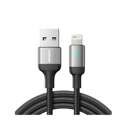 Kabel | JOYROOM™ | USB-A Til Lightning - Oplade Kabel - 2.4A - 1.2M - DELUXECOVERS.DK