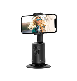 Gadgets | SteadyShoot™ 360 Gimbal Stander M. Ansigtssporing - Sort - DELUXECOVERS.DK