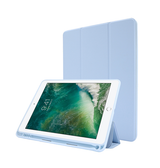 iPad Air 1 | iPad Air 1 (9.7") - LUX™ Silikone Tri-Fold Cover - Babyblå - DELUXECOVERS.DK