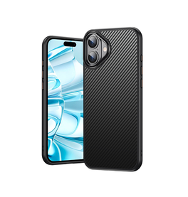 iPhone 16 Plus | <AAA>iPhone 16 Plus - DeLX™ Full Carbon Cover - MagSafe Kompatibel - DELUXECOVERS.DK