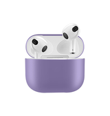Airpods 3 | AirPods 3 | Simple Silikone Beskyttelse Cover - Lilla - DELUXECOVERS.DK