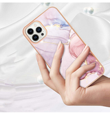 iPhone 15 Pro | iPhone 15 Pro - Deluxe™ Marble Silikone Cover - Rosa - DELUXECOVERS.DK