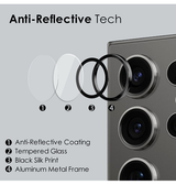 Samsung Beskyttelseglas | Samsung Galaxy S24 Ultra - SAPPHIRE 9H Kamera Linse Beskyttelsesglas - DELUXECOVERS.DK