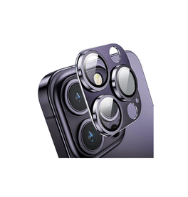 iPhone Beskyttelsesglas | iPhone 14 Pro Max - ENKAY™ Premium Linse Beskyttelsesglas - Lilla - DELUXECOVERS.DK
