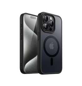 iPhone 14 Pro | iPhone 14 Pro - NovoShield™ MagSafe Silikone Cover - Sort - DELUXECOVERS.DK