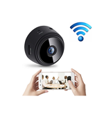 Gadgets | Mini Trådløs Overvågningskamera - HD 1080p - Sort - DELUXECOVERS.DK