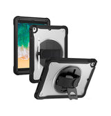 iPad 6 | iPad 6 - 9.7" - 360° Heavy-Duty Håndværker Cover - Sort - DELUXECOVERS.DK