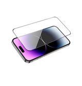 iPhone Beskyttelsesglas | <AAA>iPhone 15 Pro Max - HOCO® Full-Fit 3D Skærmbeskyttelse (Hærdet Glas) - DELUXECOVERS.DK