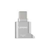 Adapter | Lenovo® | USB-C Til TF-Kortlæser Adapter - Sølv - DELUXECOVERS.DK