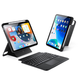 iPad 10.9" (2022) | iPad 11" (2025) / iPad 10.9" (2022) - DUX DUCIS™ Cover M. Magnetisk Trådløs Tastatur - Sort - DELUXECOVERS.DK
