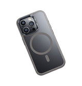 iPhone 15 Pro Max | <AAA>iPhone 15 Pro Max - BENKS® Skin Feel MagSafe Cover - Mørkegrå - DELUXECOVERS.DK