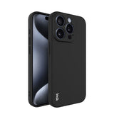 iPhone 15 Pro | iPhone 15 Pro - IMAK™ Delight Silikone Cover - Sort - DELUXECOVERS.DK