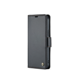 iPhone 15 Pro Max | iPhone 15 Pro Max- CaseMe™ Neo Læder Cover / Pung - Sort - DELUXECOVERS.DK