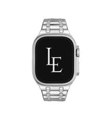 Apple Watch 42mm | Apple Watch (42/44/SE/45mm & Ultra) - L'Empiri™ Nexus Rustfri Stålrem - Sølv - DELUXECOVERS.DK