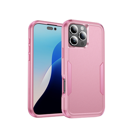 iPhone 16 Pro Max | iPhone 16 Pro Max - REALIKE™ Pro Stødsikkert Håndværker Cover - Pink - DELUXECOVERS.DK