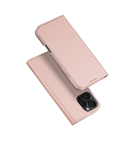 iPhone 16 Pro | iPhone 16 Pro - DUX DUCIS™ Pro Series Flipcover - Lyserød - DELUXECOVERS.DK