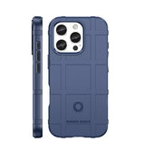 iPhone 16 Pro | iPhone 16 Pro - RUGGED SHIELD™ Stødsikkert Håndværker Cover - Navy - DELUXECOVERS.DK