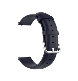 Samsung Galaxy Watch 6 | Samsung Galaxy Watch 6 (40/44mm) - ADENA™ Round Tail Læder Urrem - Navy - DELUXECOVERS.DK