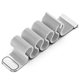 Samsung Galaxy Watch FE | Samsung Galaxy Watch FE (40mm) - L'Empiri™ Milanese Loop / Rem - Sølv - DELUXECOVERS.DK