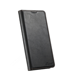 iPhone 15 Pro | iPhone 15 Pro - Suteni® Heritage Oil Læder Flipcover - Sort - DELUXECOVERS.DK