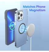 Tilbehør | Klistermærke Magnet - MagSafe Ring - Sort - 2 Stk. - DELUXECOVERS.DK