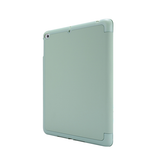 iPad 5 | iPad 5 9.7" (2017) - SoftHue™ Silikone Tri-Fold Cover - Lysegrøn - DELUXECOVERS.DK