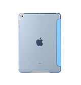 iPad 7/8/9 | iPad 10.2" 7/8/9 (2019/2020/2021) Silk Trifold Silikone Cover - Blå - DELUXECOVERS.DK