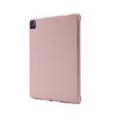 iPad Pro 12,9 (2020) | iPad Pro 12,9" (2020) - LUX™ Silikone Tri-Fold Cover - Pink - DELUXECOVERS.DK